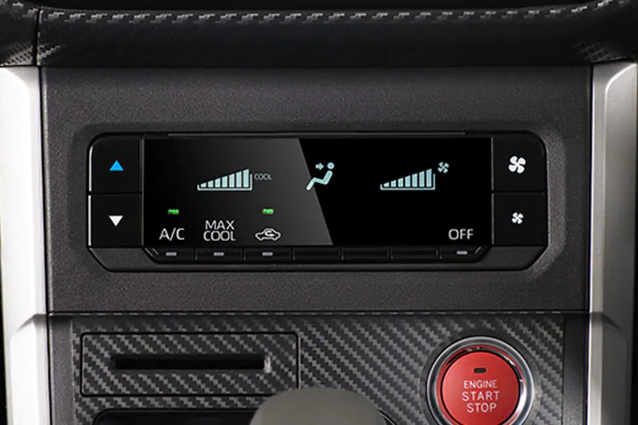 Daihatsu Xenia Front Ac Controls